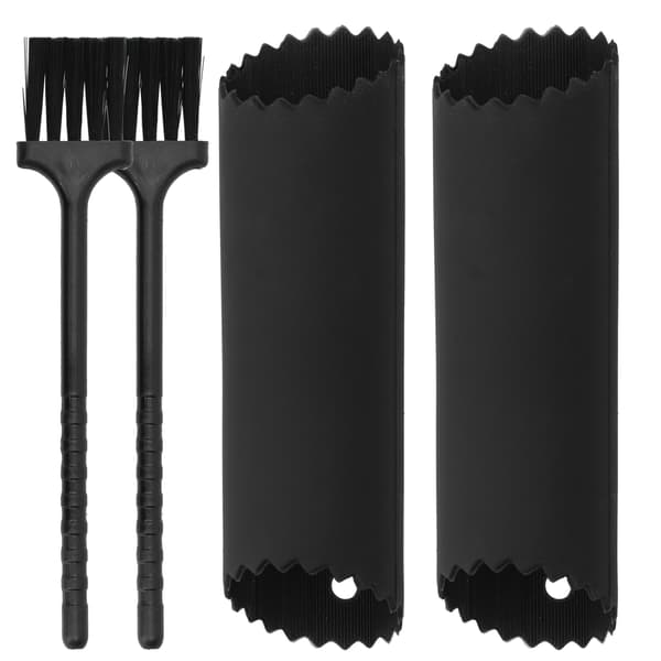 Garlic Peeler Set Food Grade Silicone Roller Brush Odorless Kitchen Utensil
