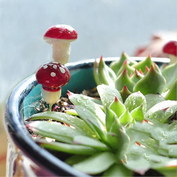 20 stk miniatyrsopp håndverk hagepottepynt hagearbeid DIY minidekor