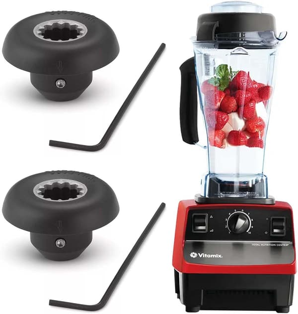 2 stk. Vitamix Blender Drivfatning, Blender Drivfatningssæt, Reservedele, Kompatibelt Tilbehør
