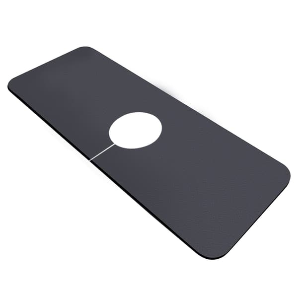 Navy Sink Mat, Quick-Drying Water Absorbent, Waterproof and Mildew Resistant, Kitchen Countertop