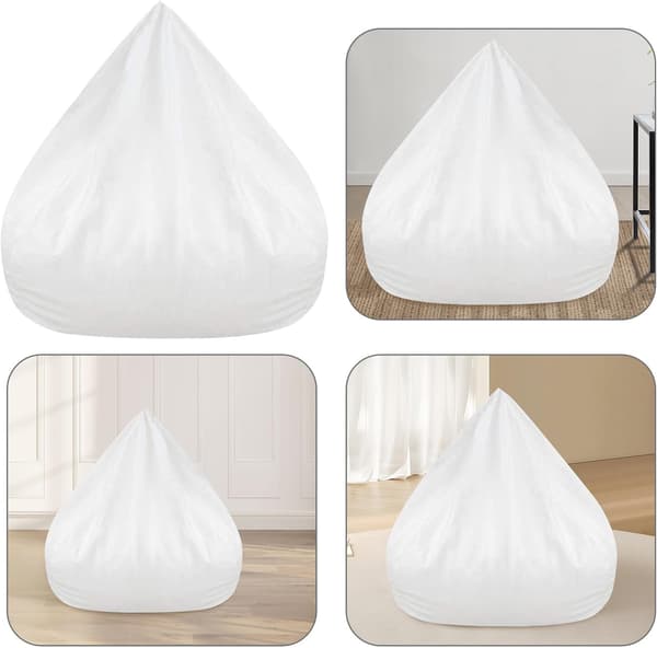 Bean Bag Inner Liner for Lazy Sofa, Mesh Cloth Sleeve 130x90x155cm