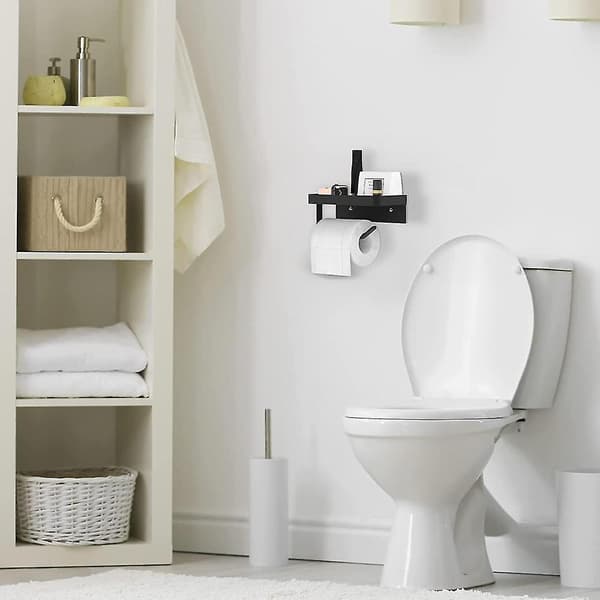 WC-paperiteline hyllyllä, itseliimautuva kylpyhuoneeseen