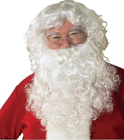 Tomte skjegg og parykksett