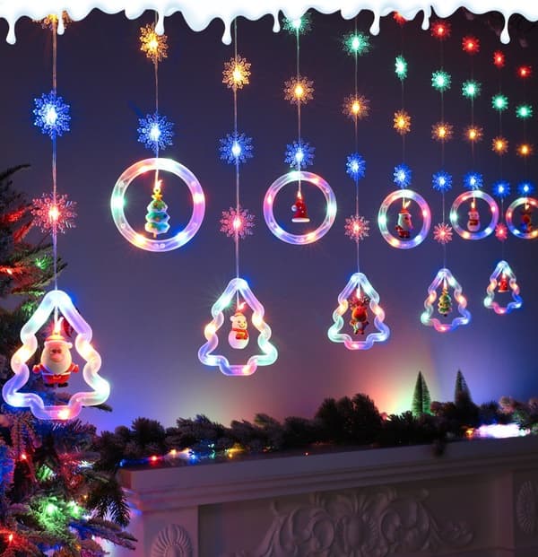 Christmas tree lighting, can be used indoors, outdoors, Christmas tree, garden decoration