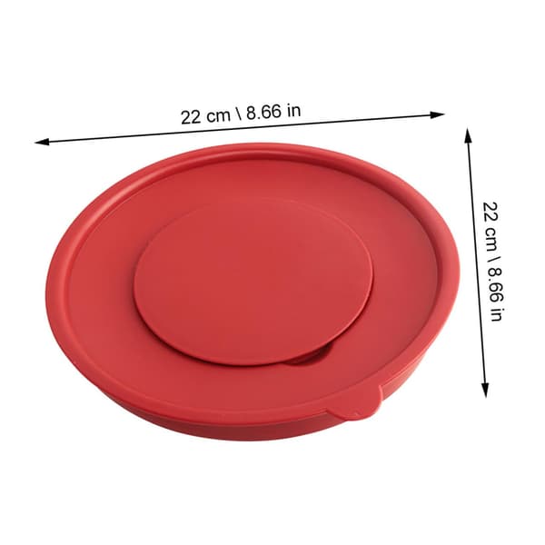 1 st 22 cm stänkskyddslock för multifunktionellt stänkskydd för vispskål