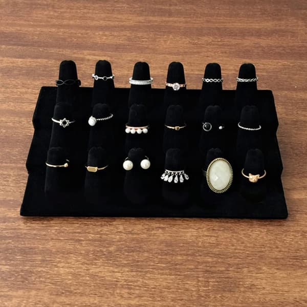 Ring Storage Rack Necklace Holder Bracelet Stand Finger Ring Cone Finger Ring Stand Cone Holder