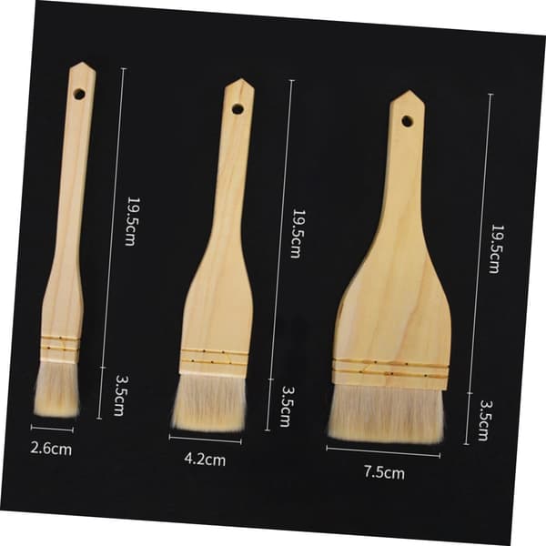 9-piece Multifunctional Grill Brush Set for Oil and Sauces - Kitchen Utensils