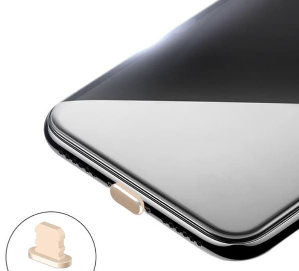 Ljusgrå-10 st dammplugg dammplugg telefon dammplugg kompatibel med