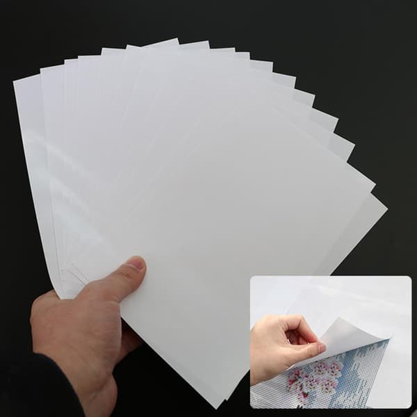 Release Paper A5 20 Sheets Non-Stick DIY Protective Dust Cover Stickers
