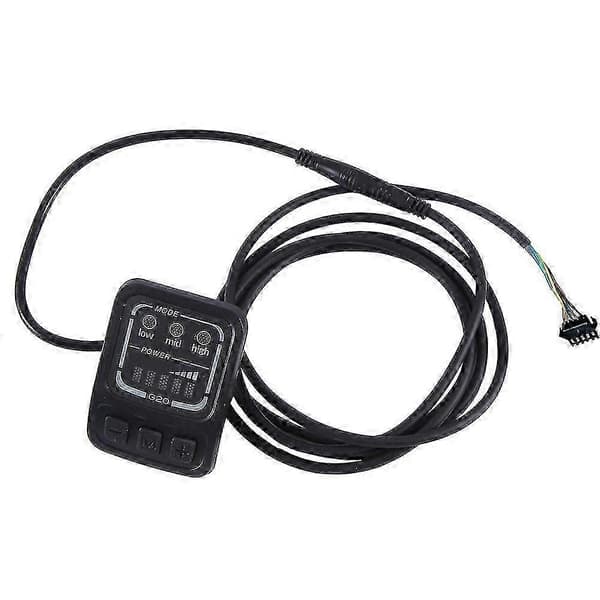 Electric Bicycle Display G20 LCD Display Control 24v 36v 48v Speedometer Wired Sm Connector