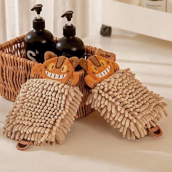 Kitchen Towels - Wall-Mounted Cleaning Cloths - Absorbent Towels - Cute Animal Prints - Microfiber - Super Absorbent - 2-pack