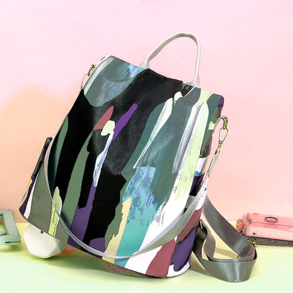 Women's Backpack Anti-theft Nylon Shoulder Bag Travel Bag Casual Daypack