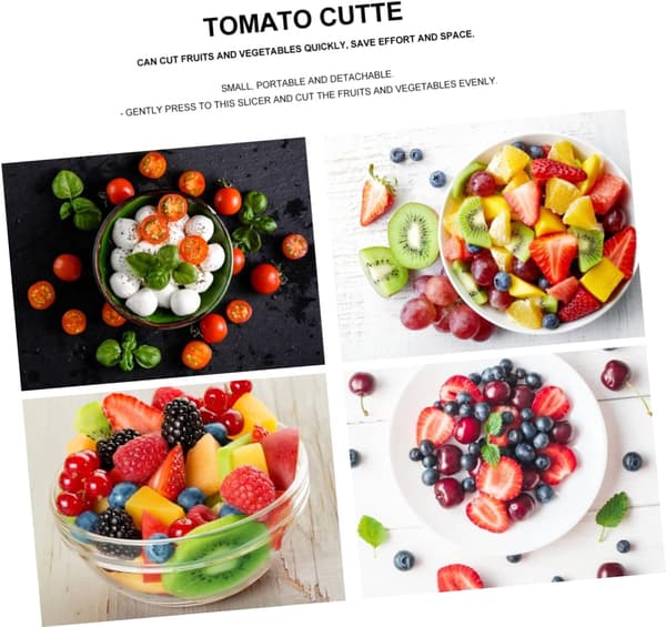 Tomato Strawberry Potato Chopper Egg Separator Salad Vegetable Fruit Slicer Lemon Slicer Grape Cheese