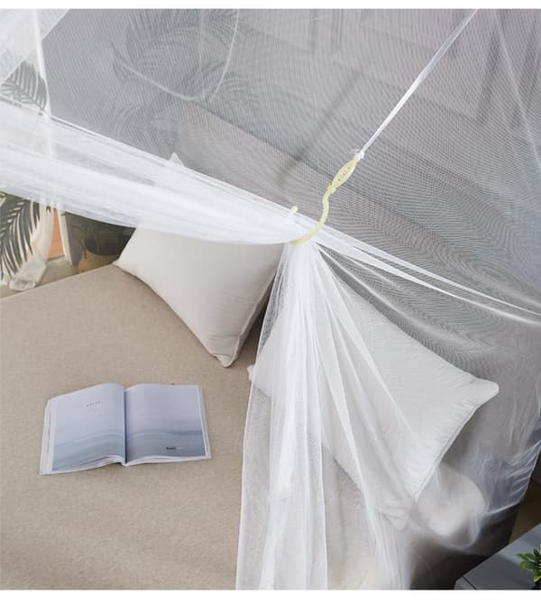 Single bed mosquito net, white, L200 X W150 X H190 cm