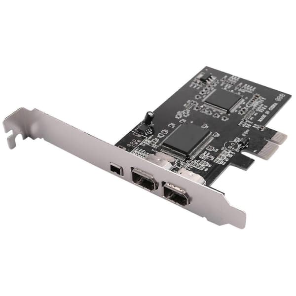 Pcie Firewire-kort til Windows 10, IEEE 1394 Pci-controller 4 porte (3 X 6-ben og 1 X 4-ben), Firewire TY (FMY)