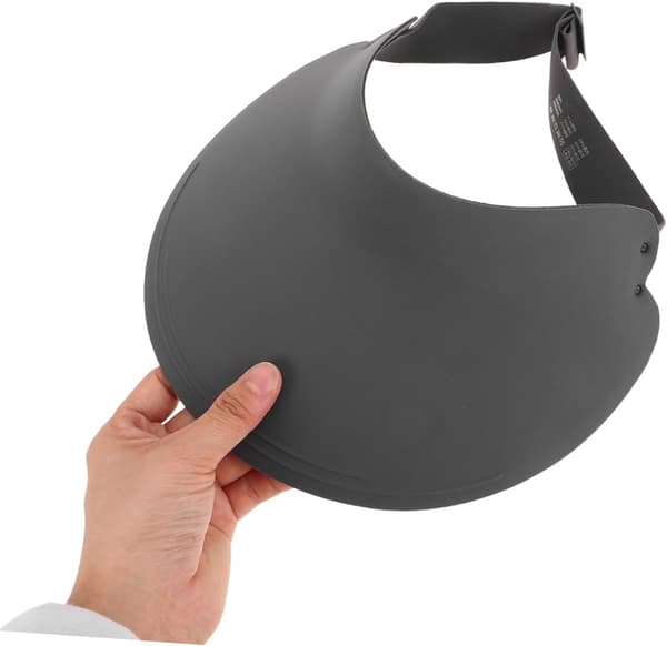 Women's Sun Hat with Wide Brim, Beach Hiking Cap, Adjustable Strap for Outdoor Activities, Dark Grey