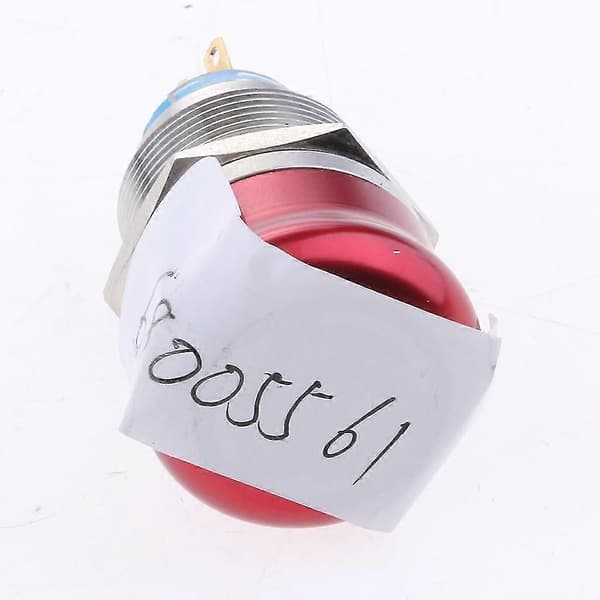 Emergency Stop Push Button in Metal with Mushroom-shaped Rotary Release, Waterproof