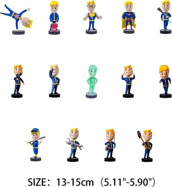 Kreativ Fallout Bobblehead Samleobjekt Vinyldukke Gave Kreativ Leke, Bobblehead-dukke Leke Gutter c shake