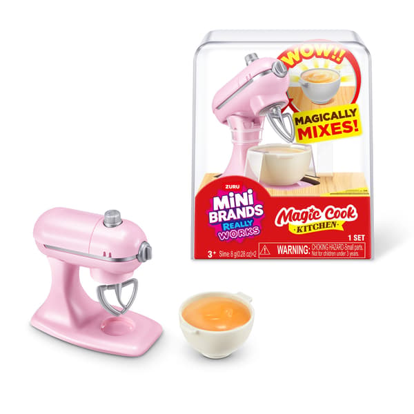 Mini Brands Magic Cook Kitchen Rosa Køkkenassistent multifarvet Multifärg multicolor