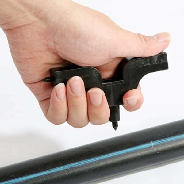 Drip Irrigation Hose Accessories, Hose Punch Tool, Drip Irrigation Garden Tool, Black Hole Punch Tool