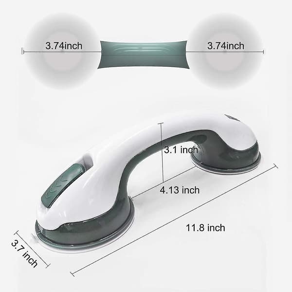 Dusjhåndtak - 12 stenger for bad, Ultra Grip Dual (12 tommer)
