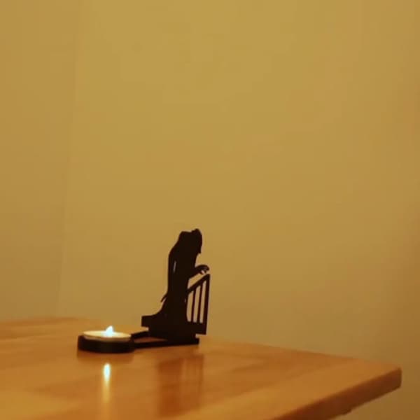 Nosferatu ljusstake, Nosferatu ljusstake, skräck ljusstake metall dekoration