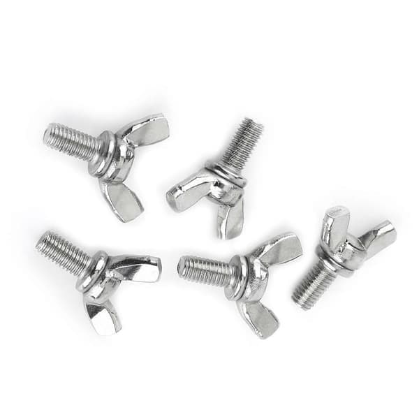 5-pakning 304 Vingemuttere i rustfritt stål, maskinfester (M5 * 10 mm)