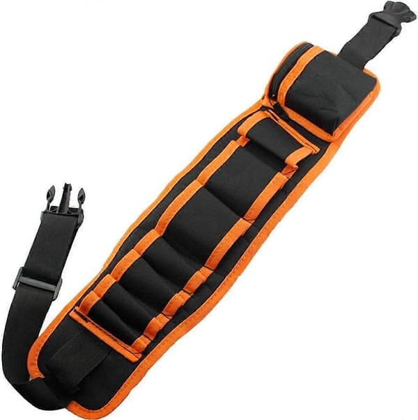 Canvas Tool Bag, Electrician, Waterproof Tool Pouch, Belt Bag for Garden Tools and Home Improvement Tools