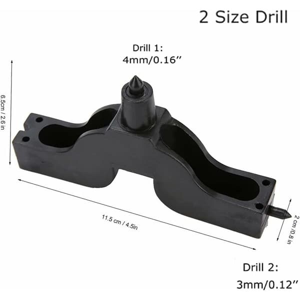 Drip Irrigation Hose Accessories, Hose Punch Tool, Drip Irrigation Garden Tool, Black Hole Punch Tool