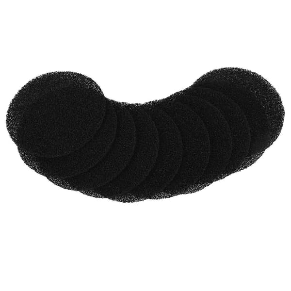 10 stk Mini Bordventilator Filter Svamp Emhætte Aktivt Kul Filter Svamp Pad