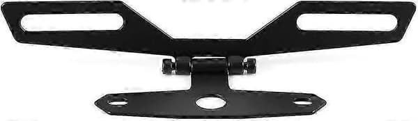 Motorcykelnummerpladeholder, justerbart motorcykelnummerpladebeslag Motorcykel Flip Nummerpladeholder