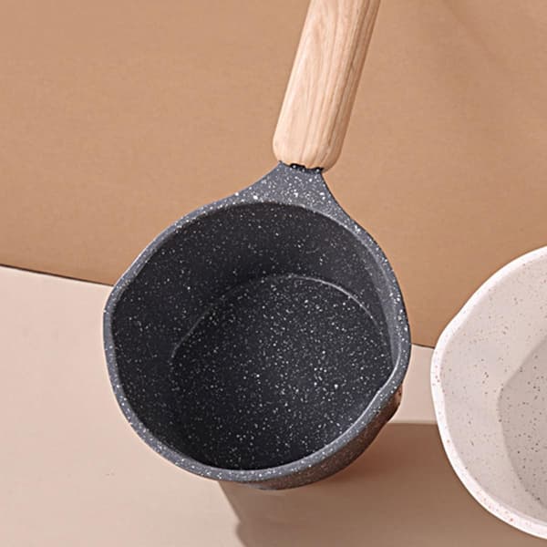 Small Thickened Non-Stick Metal Saucepan 250ml Melting Bowl