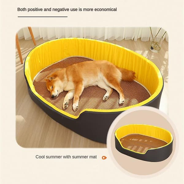 Large Dog Beds Pet Dog Bed Warm Cushion for Small Medium Waterproof Baskets Cat House Kennel