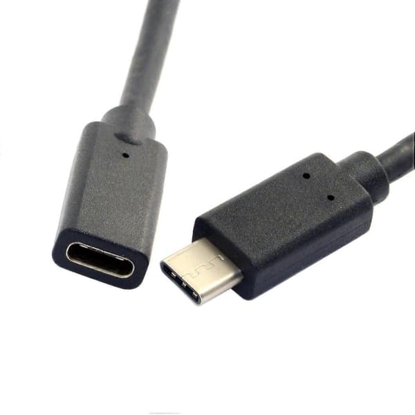 0,6 m USB-C USB 3.1 Type-C Uros - Type-C Naaras Jatkojohto Macbookille ja Matkapuhelimelle