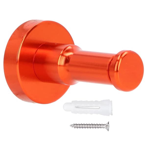 Retro Aluminium Badeværelse Håndklædekrog Kraftig Balkon Køkken Orange
