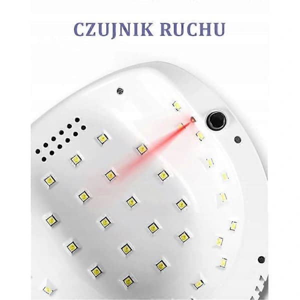 Led+uv Lampe Uv Lampe Til Negle 86w Hvid
