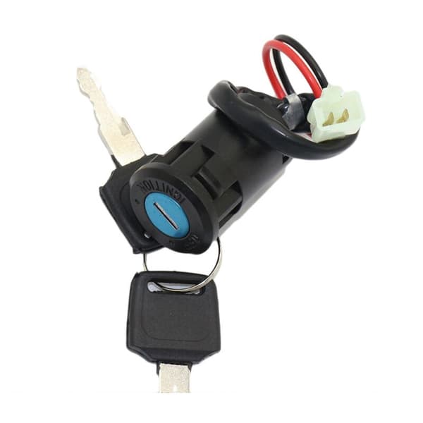 3 Set Key Switch Universal ATV Ignition 2 Wires Key Start Lock for Go Kart Scooter Motorcycle