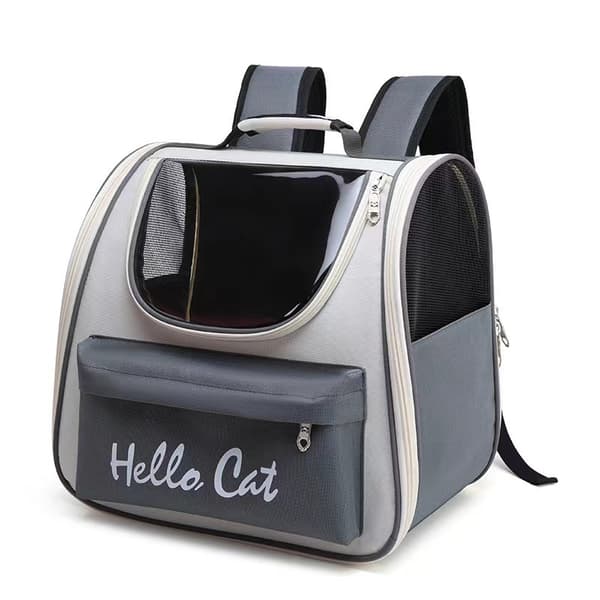 Cat Backpack, Pet Space Capsule, Well-Ventilated Cat Carrier Backpack, Portable Bag