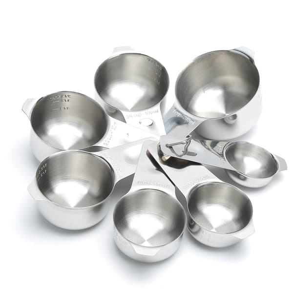 Stainless Steel Measuring Spoon Set, 7 Pieces, Kitchen Baking Cooking Measuring Cups