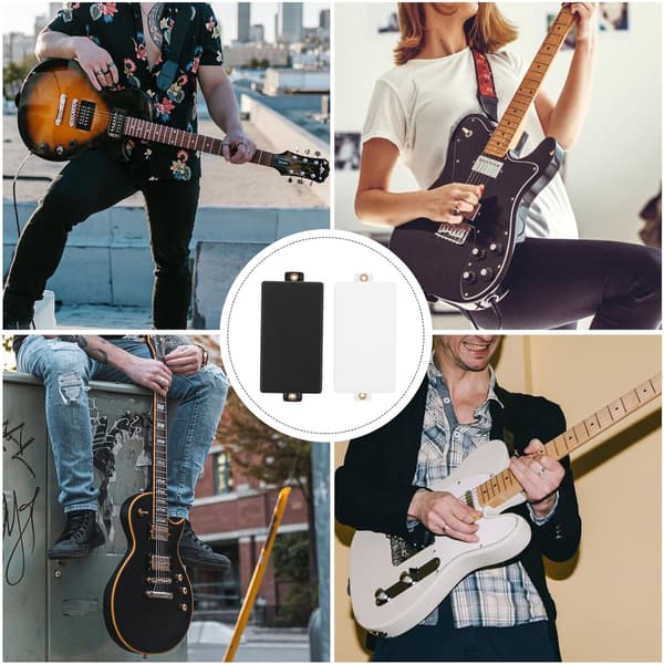 Electric Guitar Pickup Covers for Stable Signal Transmission 6 pcs
