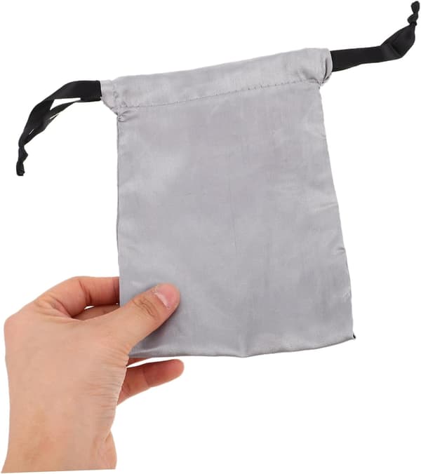 Storage Dust Bag Fabric Cosmetic Drawstring Pouch Portable Travel Organizer Packing