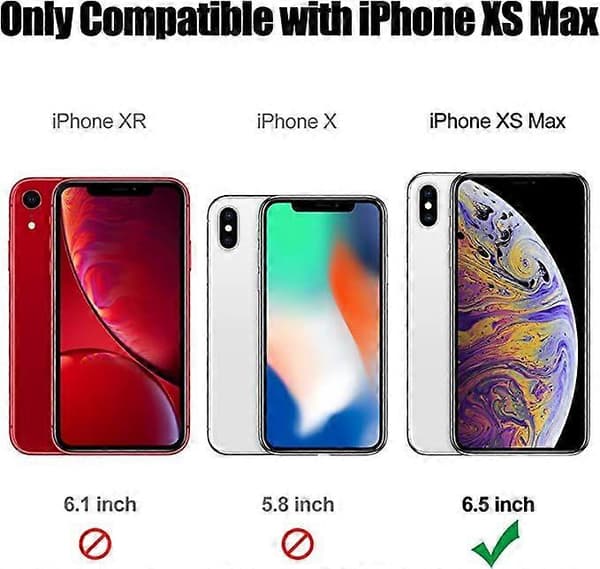 Ultratunt mjukt stötdämpande skydd för iPhone XS MAX, kraftigt skydd och ringformat stödskydd Silver