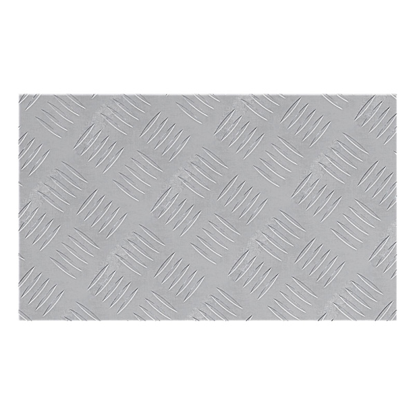 Trappetrin Rektangulær 2 stk Sølv 50 x 30 cm Aluminium