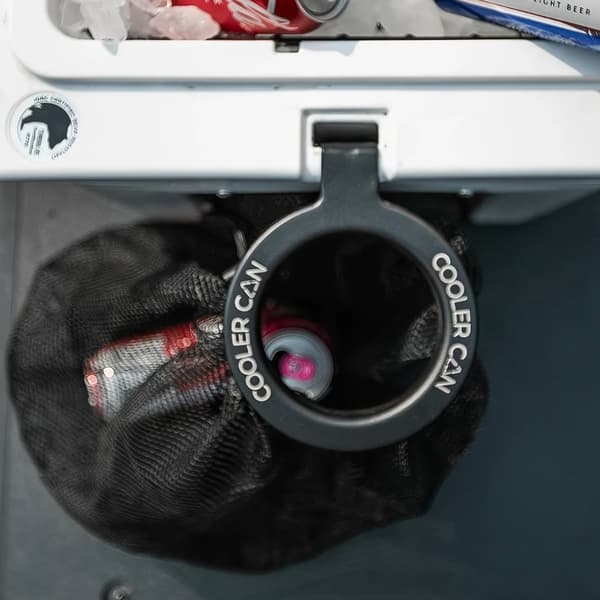 Cooler Accessory, Portable Waste Container for Coolers, Camping and Picnic Accessories