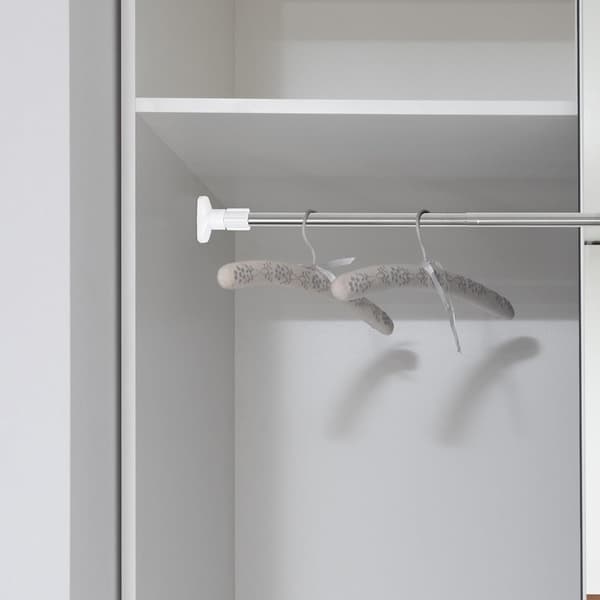 Adjustable Shower Curtain Rod, No Drilling, Tension Rod with Telescopic Design