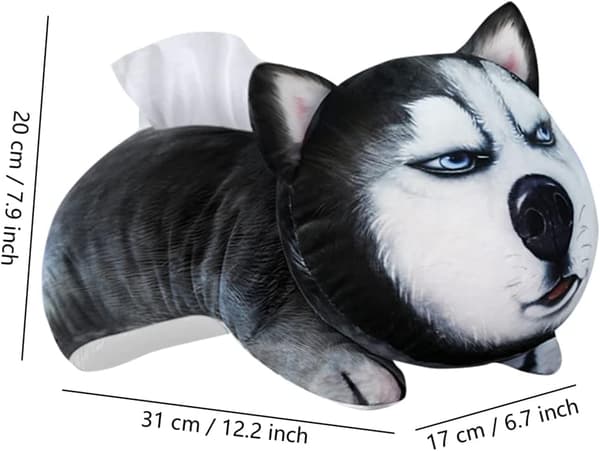 Søde katteformede serviettholdere, sjov hundeformet serviettholder, tegneserie serviettdispenser