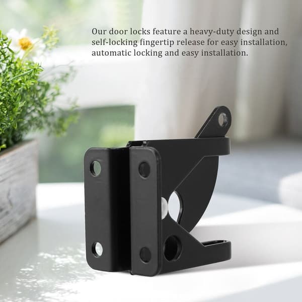 Self-locking Door Latch Automatic Gravity Lever Latch for Wooden Gate