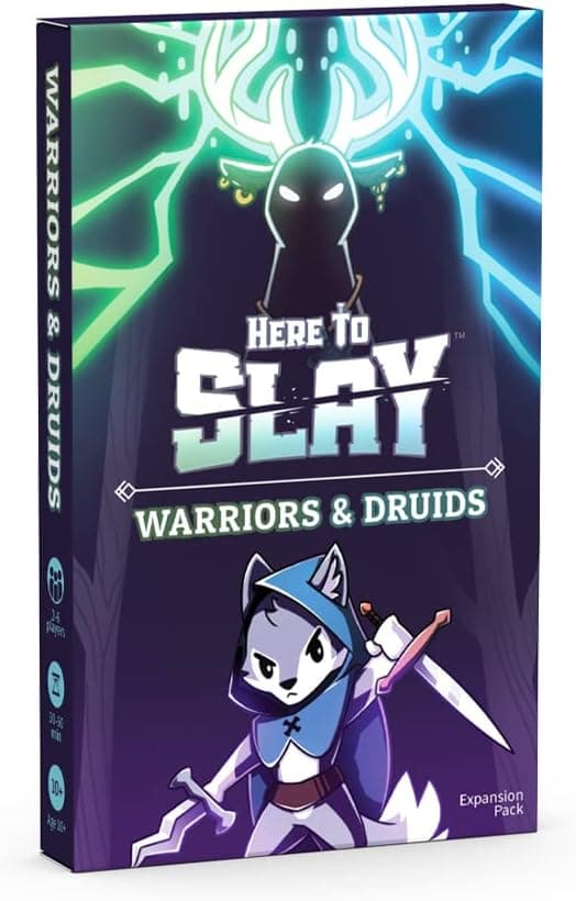 Here to Slay Warrior & Druid Expansion Pack - Designet til at komplementere dit Here to Slay-grundspil