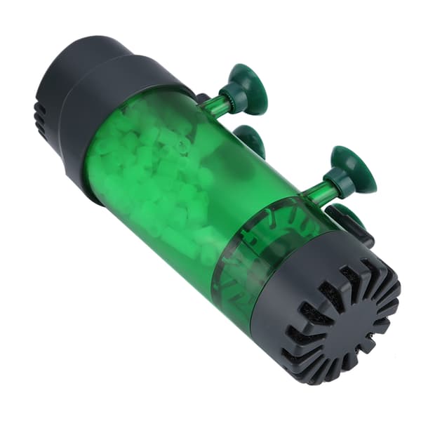 Fish Tank Double Biochemical Filter Aquarium Physical Sponge Filter with Suction Cup (LH600)