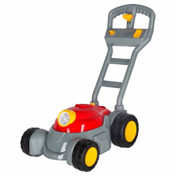 Legetøjsplæneklipper med boblemaskine, lyd og lys, 3+ år (f2)